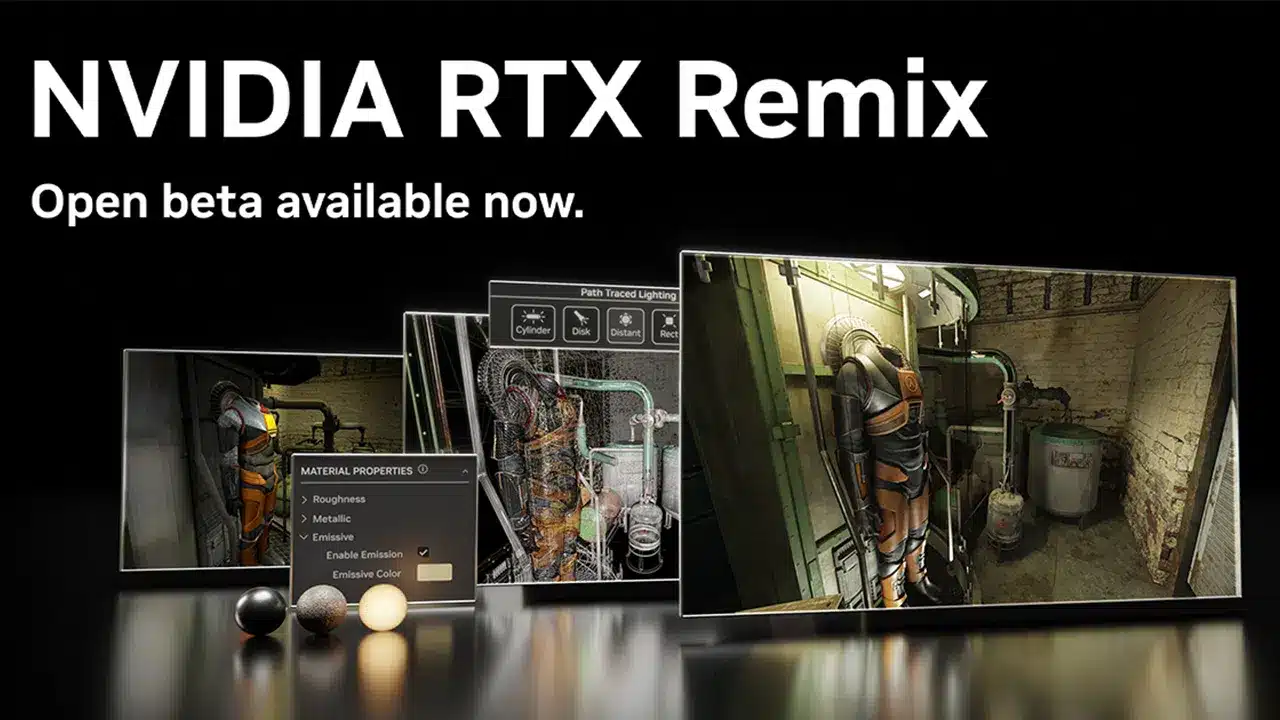 엔비디아 RTX 리믹스 오픈 베타 출시