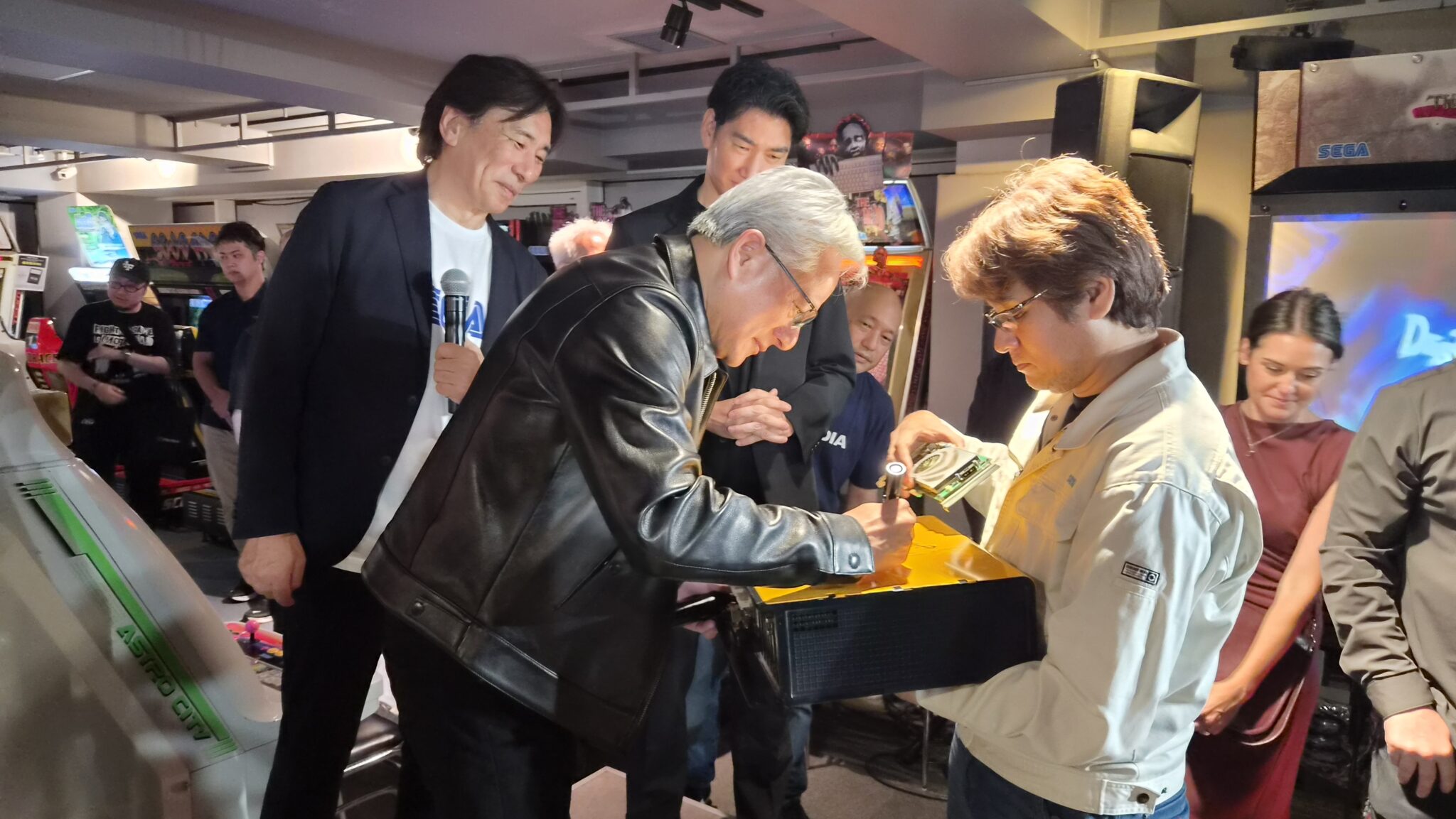 NVIDIA와 SEGA의 30주년 기념 행사