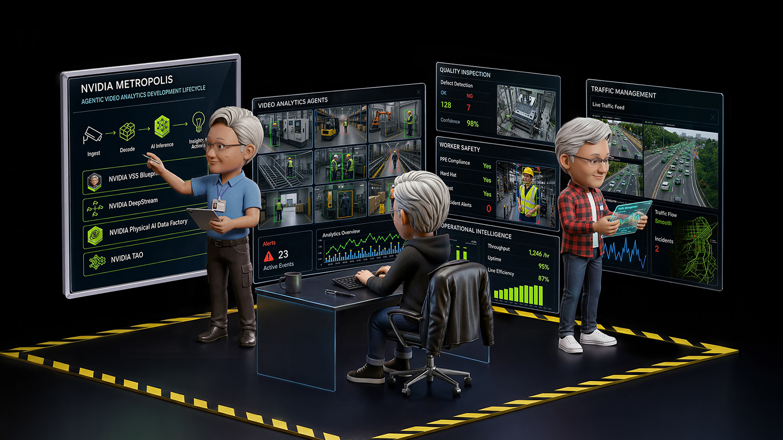 NVIDIA Metropolis 비전 AI 라이브러리