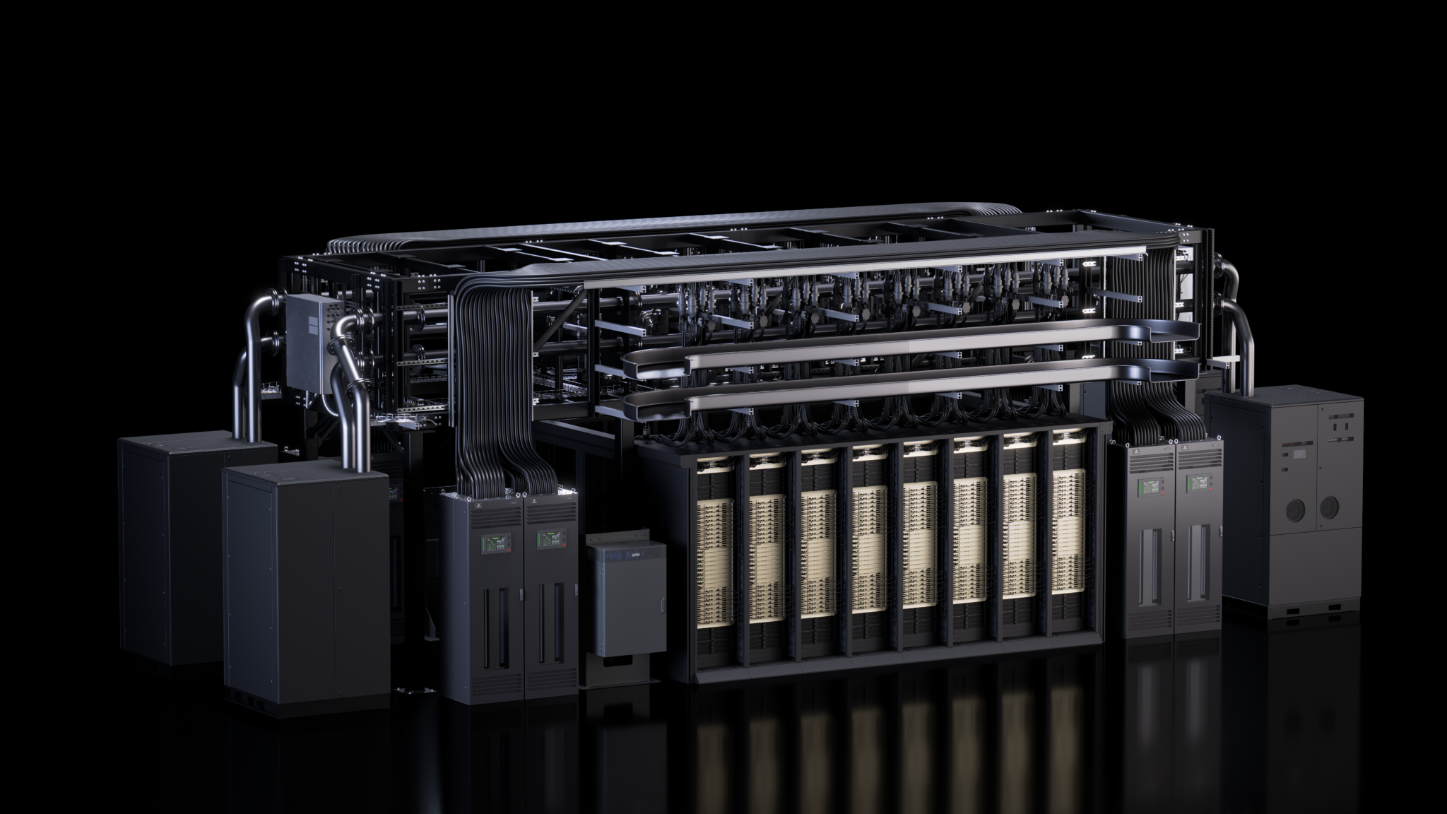800V DC AI 팩토리 렌더링
